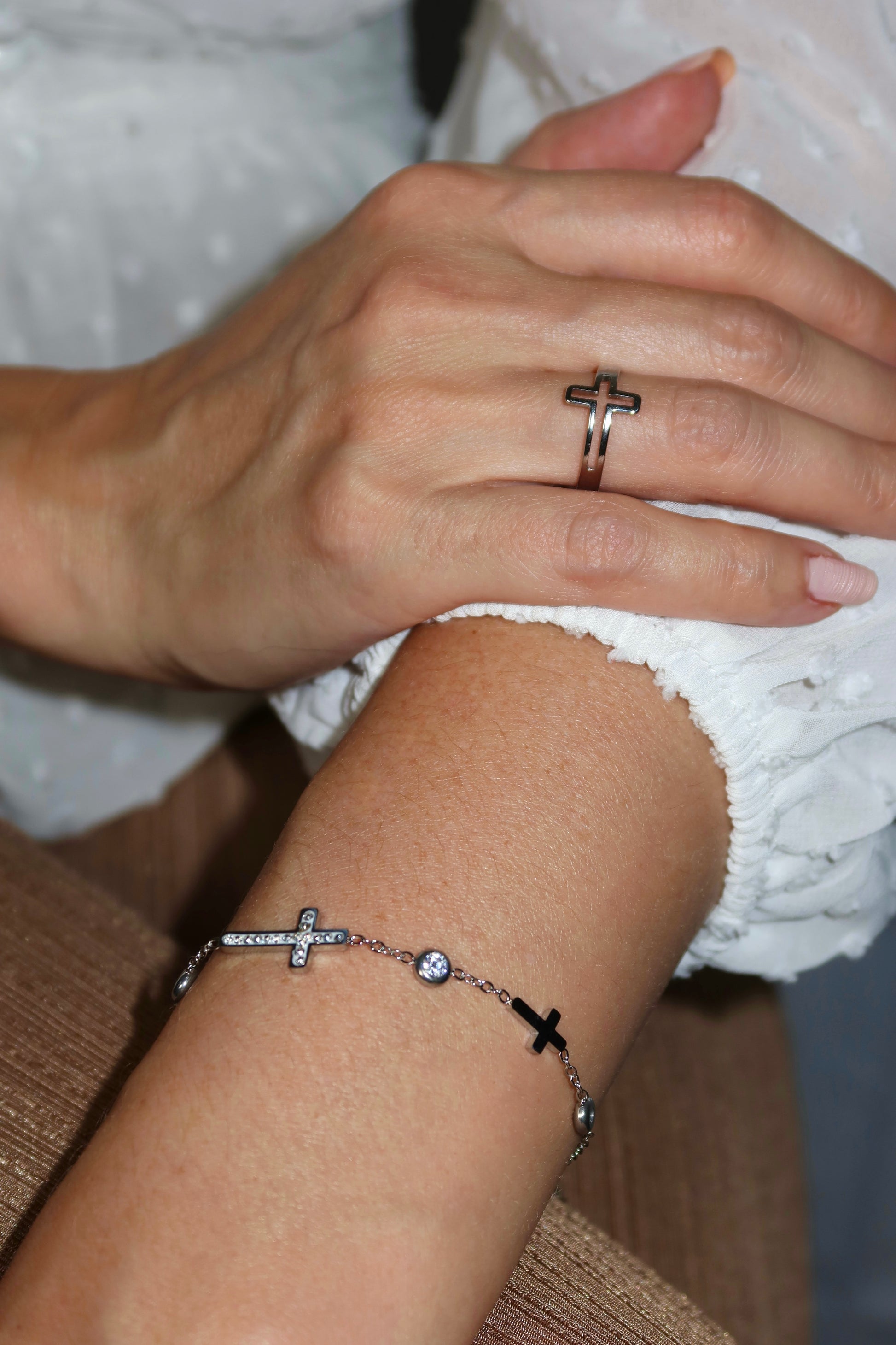 “Faith Ring“ – Edelstahl-Kreuzring