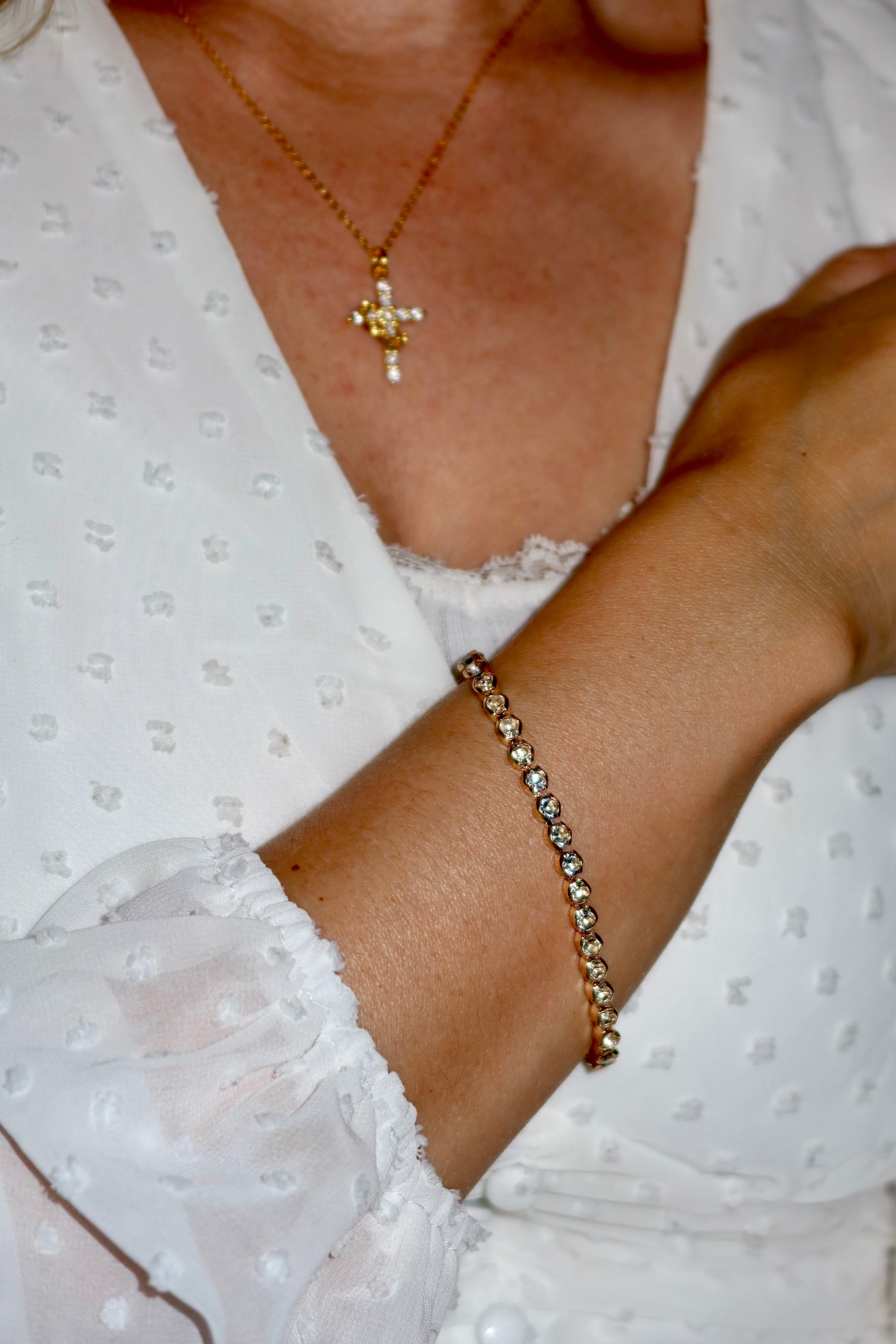 “Grace Sparkle – Zirkonia-Tennisarmband