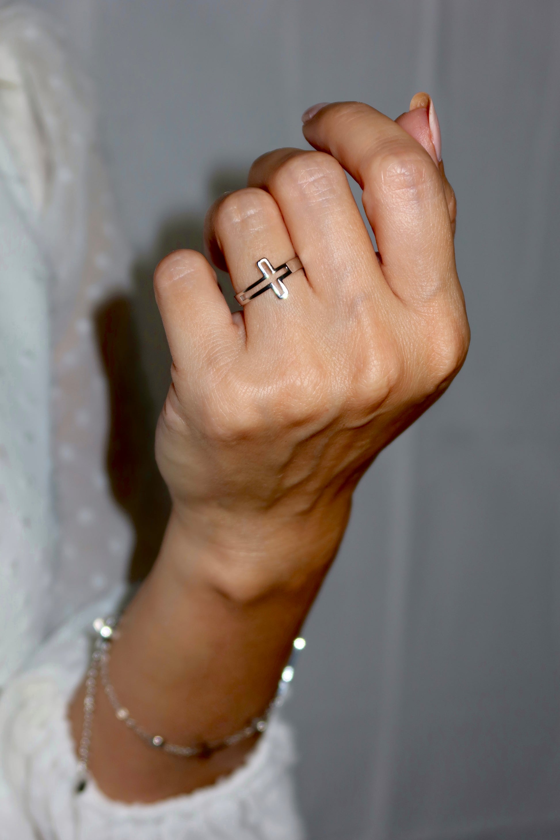 “Faith Ring“ – Edelstahl-Kreuzring