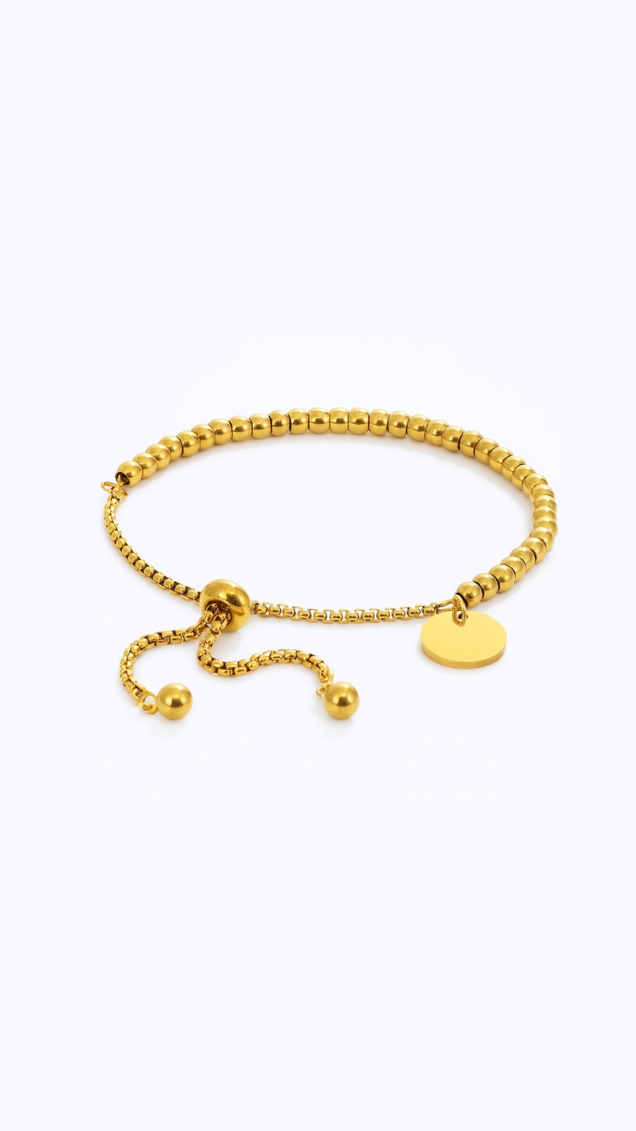 „Everyday Grace” – Verstellbares Perlen Armband
