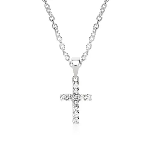 “Shine in Faith“ – Glitzernde Kreuzkette