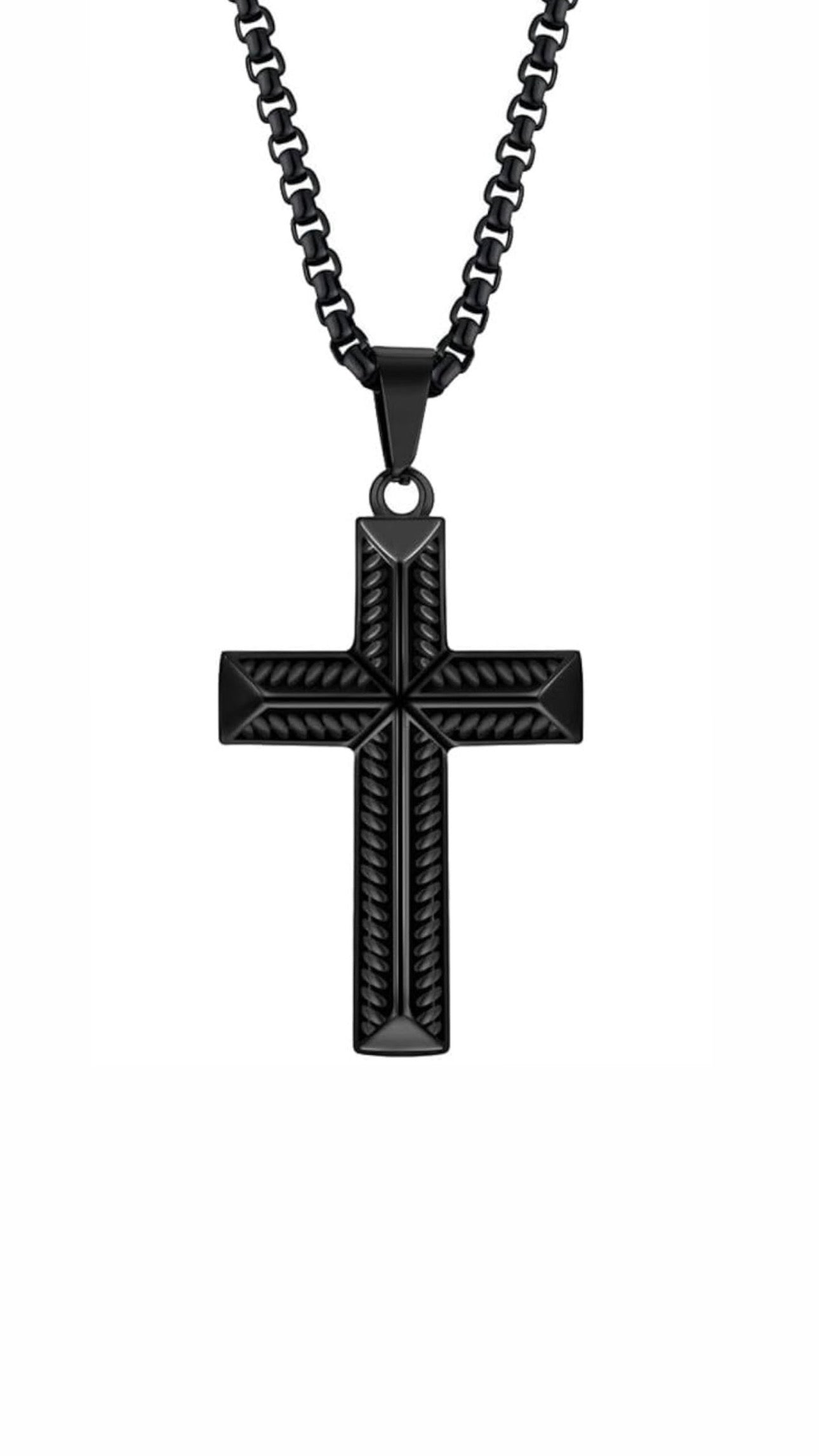 „Strong Faith“ - Männer Kreuzkette