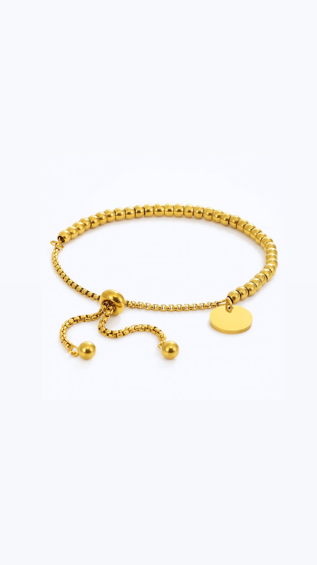 „Everyday Grace” – Verstellbares Perlen Armband